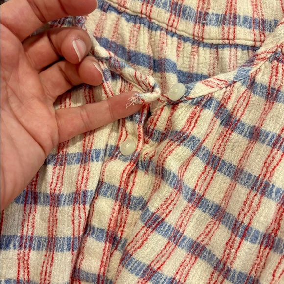 Anthropologie Saturday Sunday Plaid Tunic Size Large - Picture 8 of 10